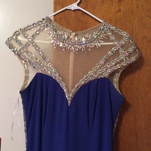 Royal Blue Prom Dress/ Special event
